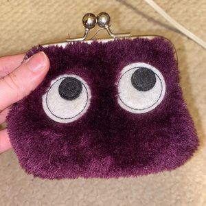 fuzzy change purse